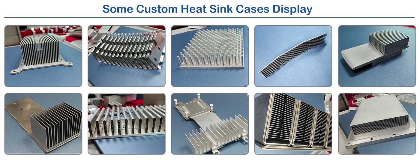 Customization Process Work for Heat Sinks