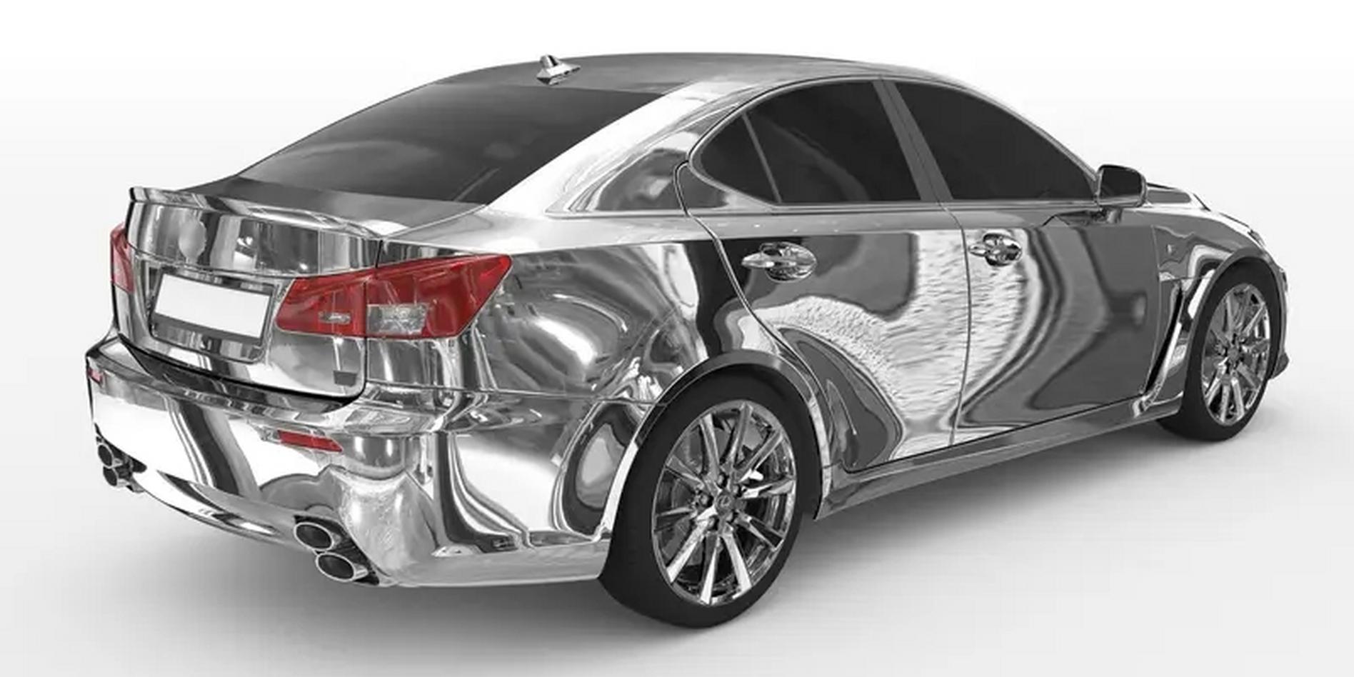 car chrome plating chrome plating on car