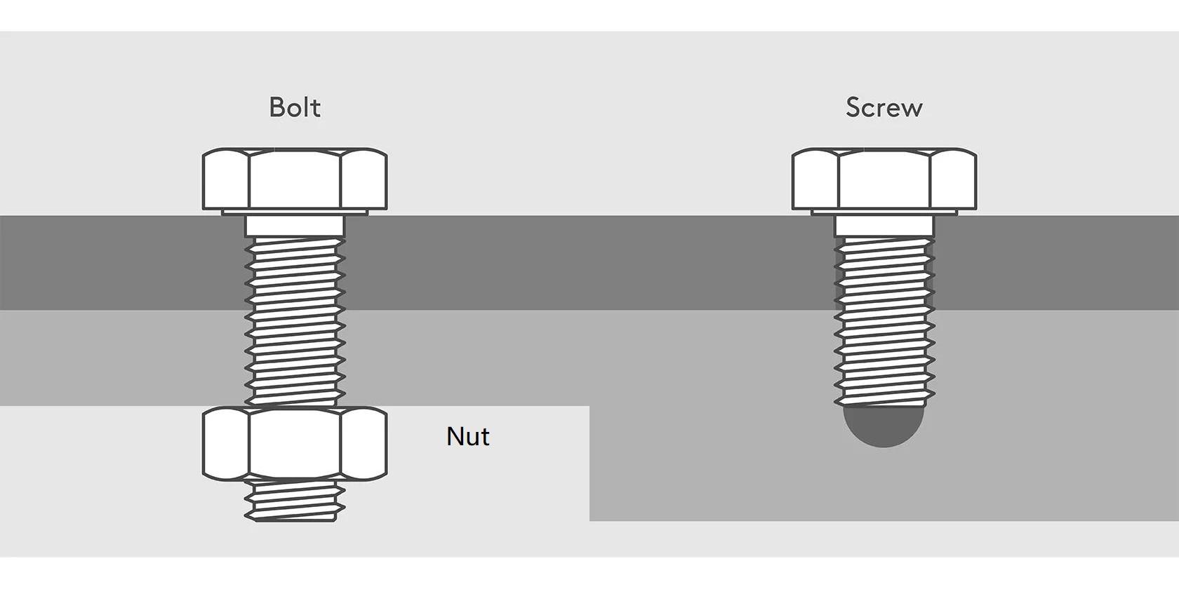 Nut vs Bolt Nut vs Bolt