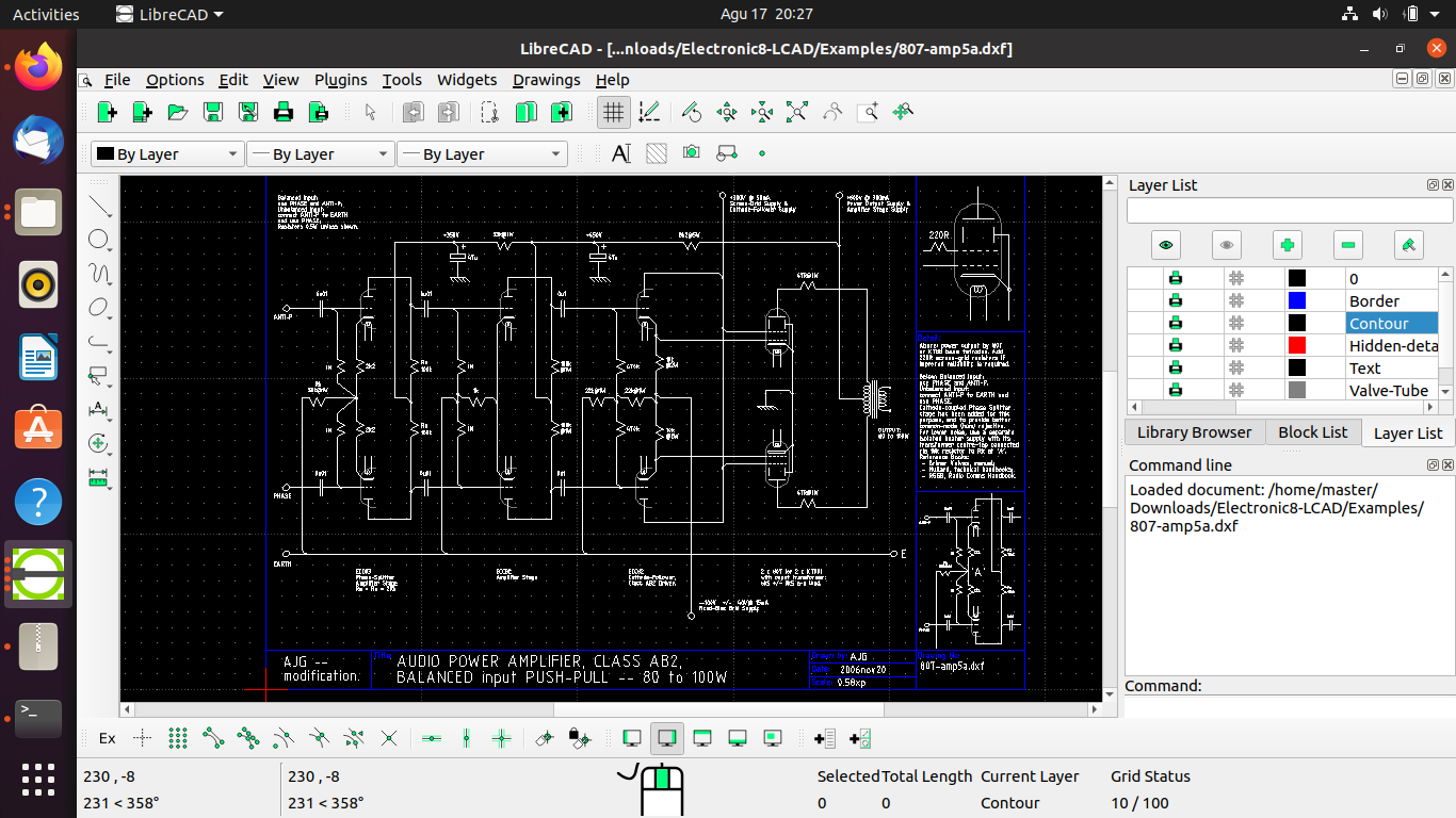 LibreCAD for 2d architects LibreCAD