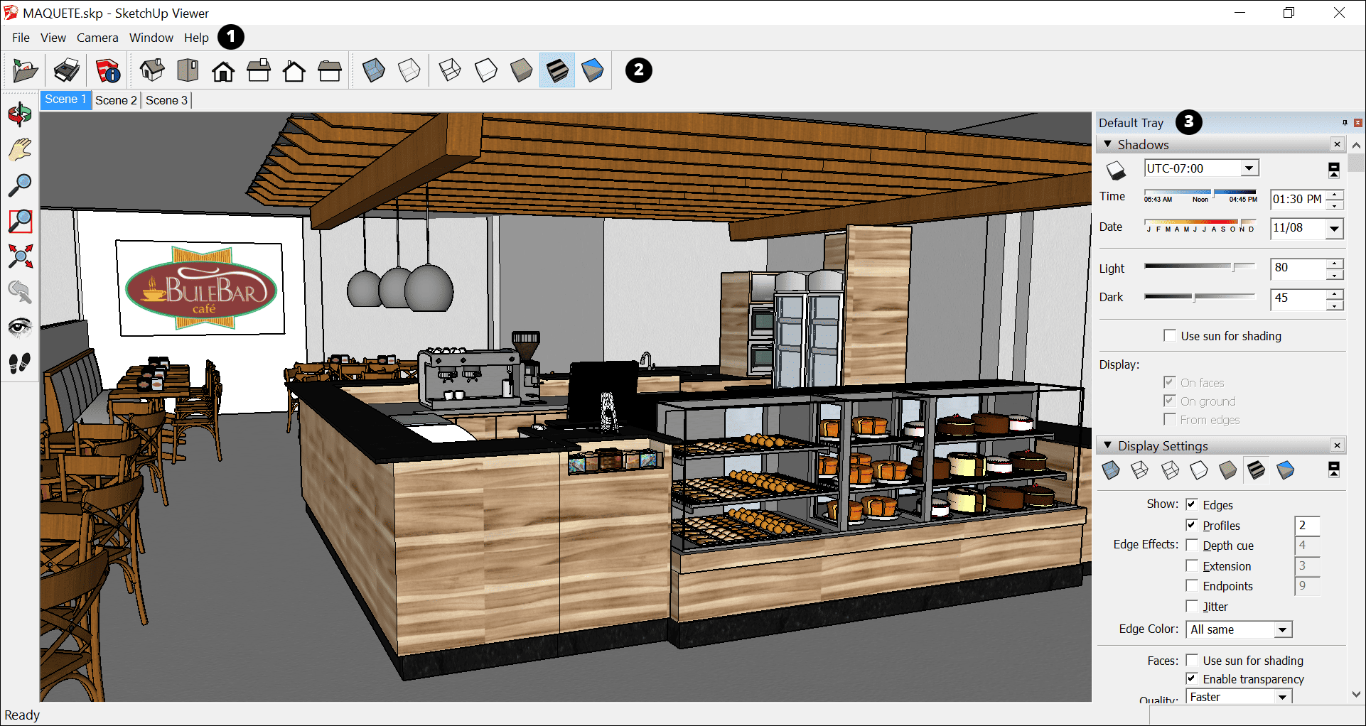 SketchUp Free sdv-3000291-interface-windows SketchUp Free project