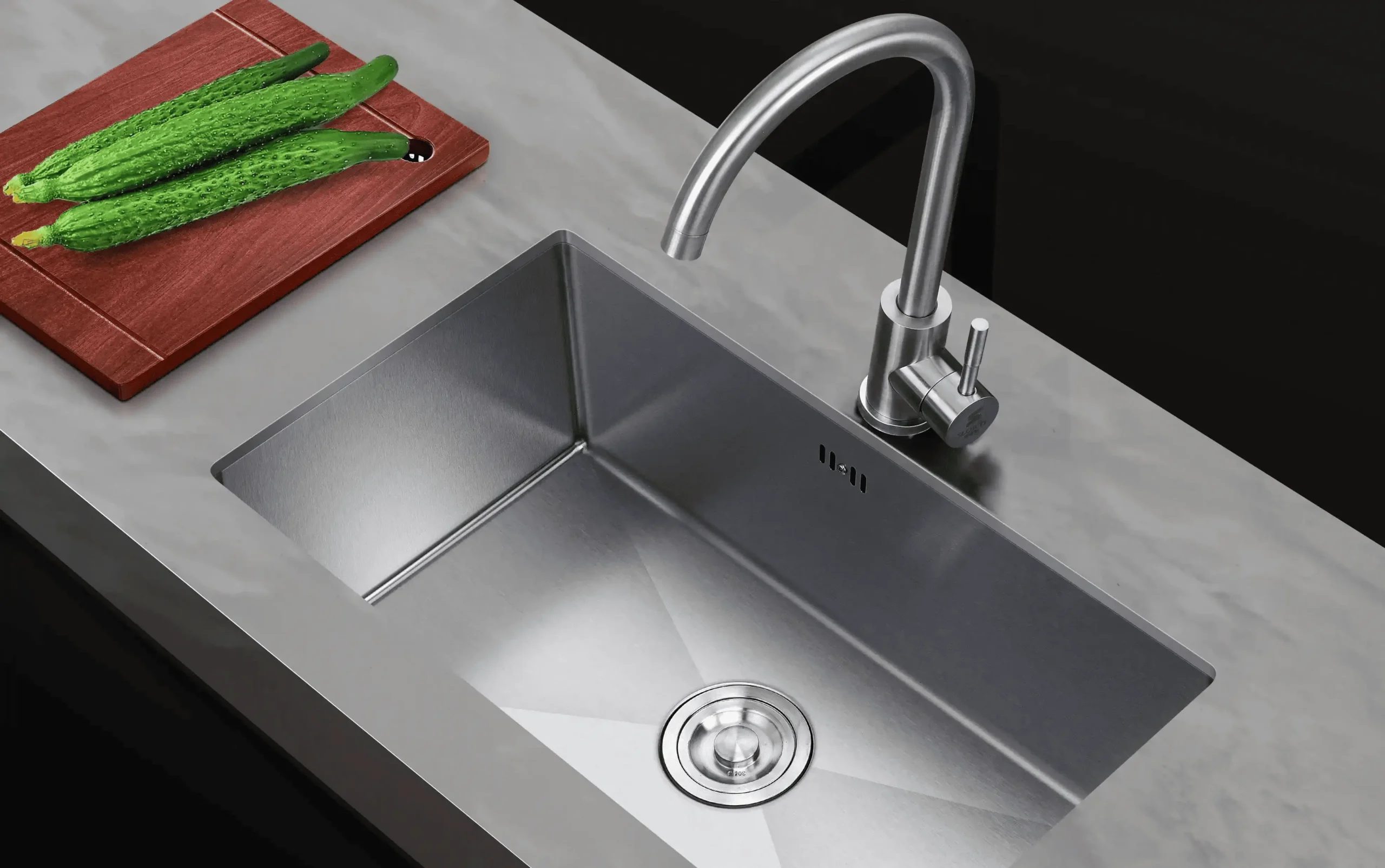 stainless steel sink