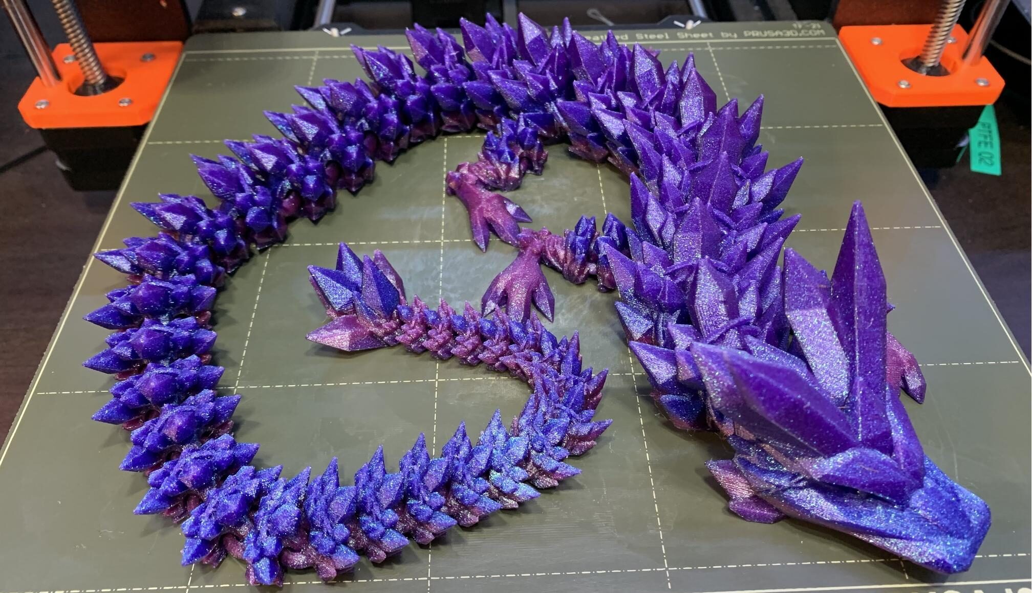 3d printed dragon